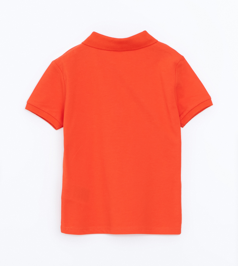Solid Short Sleeves Polo T-Shirt