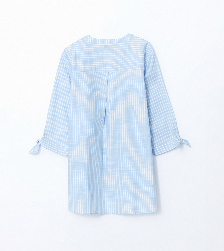 Striped Long Sleeves Tunic