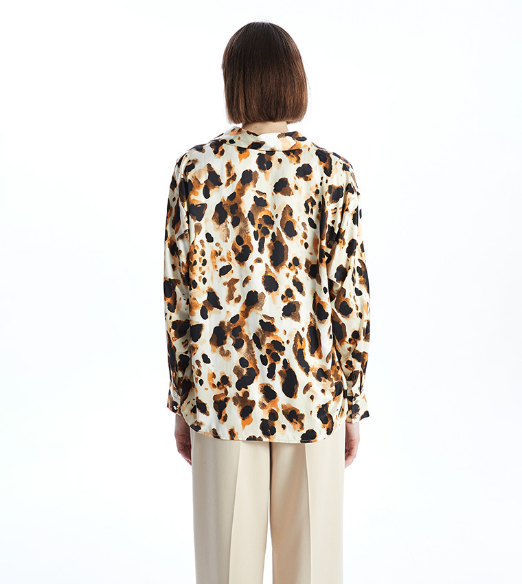 Patterned Long Sleeves Shirt