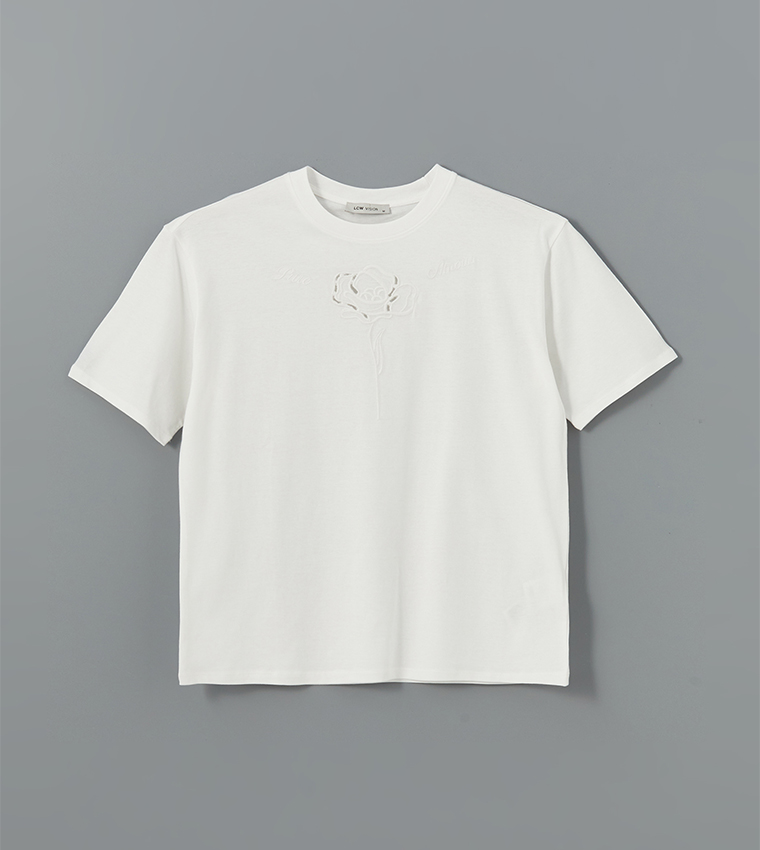 Embroidered Short Sleeves T-Shirt