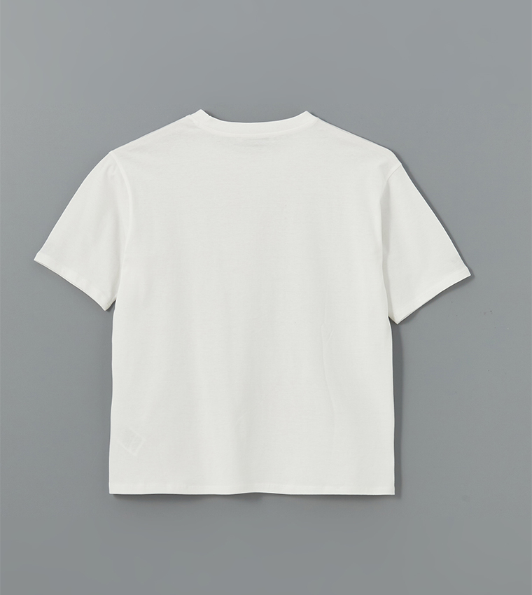 Embroidered Short Sleeves T-Shirt