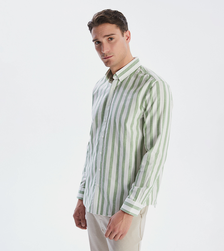 Striped Long Sleeves Shirt