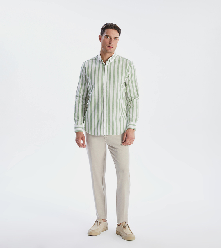 Striped Long Sleeves Shirt
