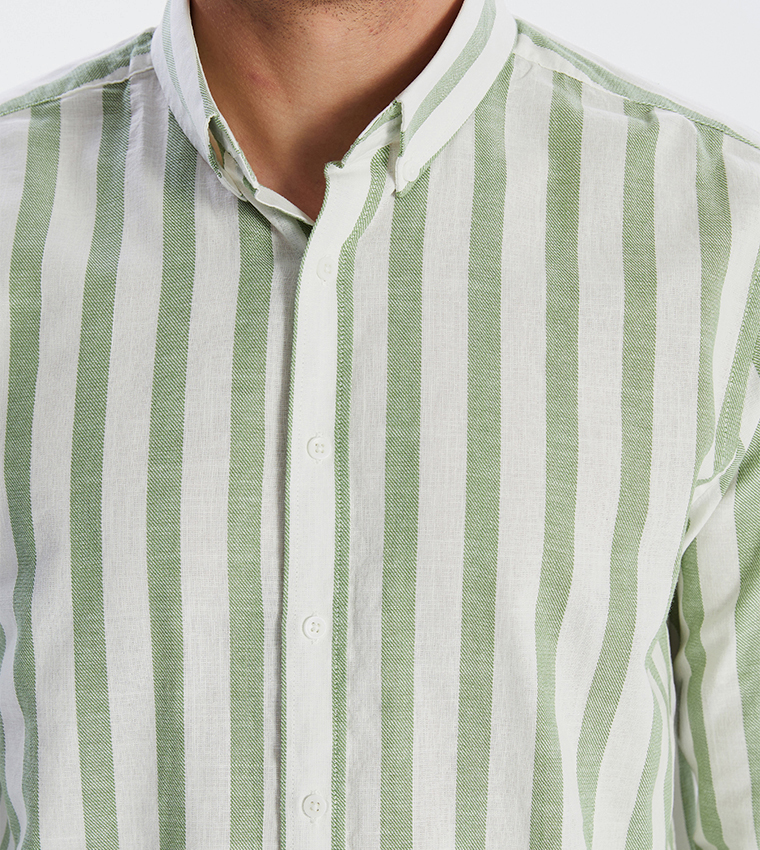 Striped Long Sleeves Shirt