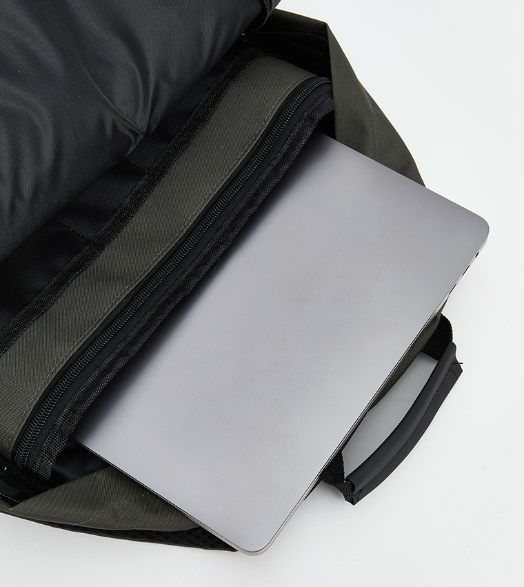 Zip-Closure Compartment Backpack