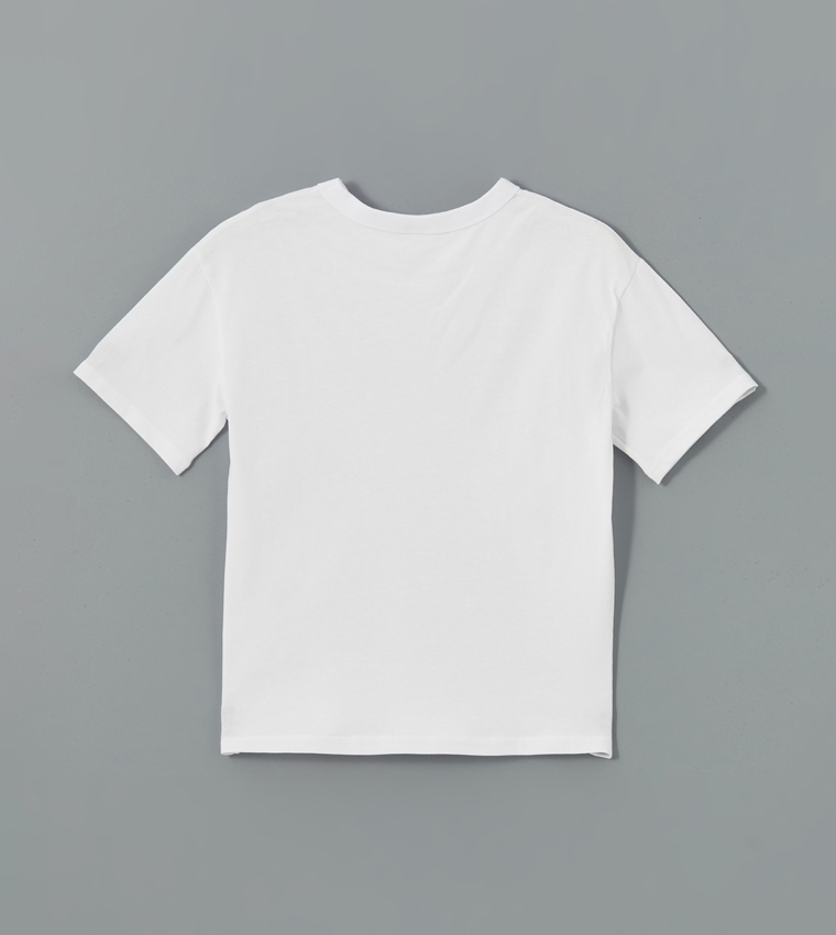 2-Pack Printed Crew Neck T-Shirts