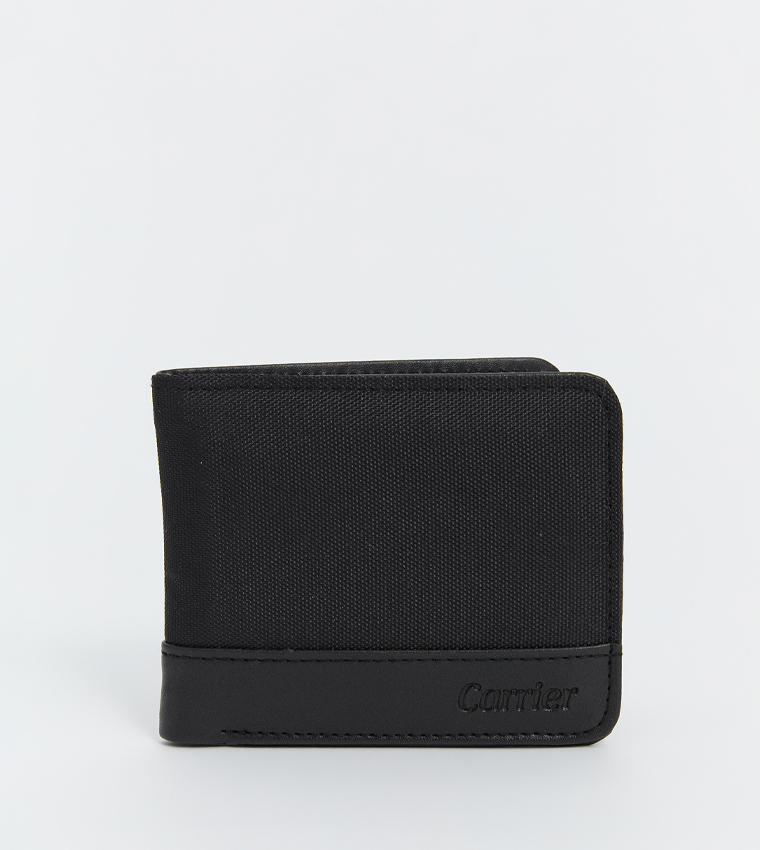 Textured Bi-Fold Wallet