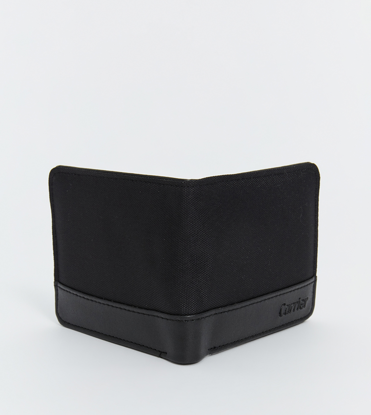 Textured Bi-Fold Wallet