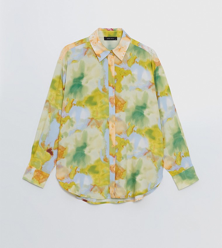 Patterned Long Sleeves Shirt
