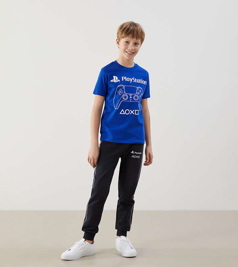 Playstation Printed Crew Neck T-Shirt