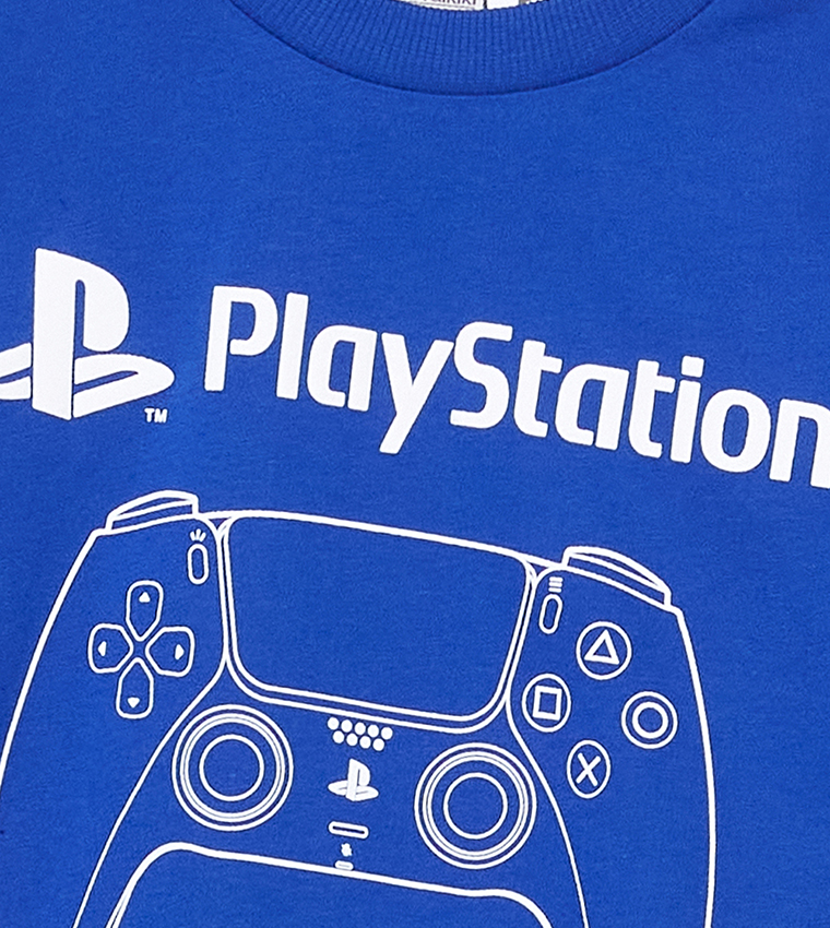 Playstation Printed Crew Neck T-Shirt