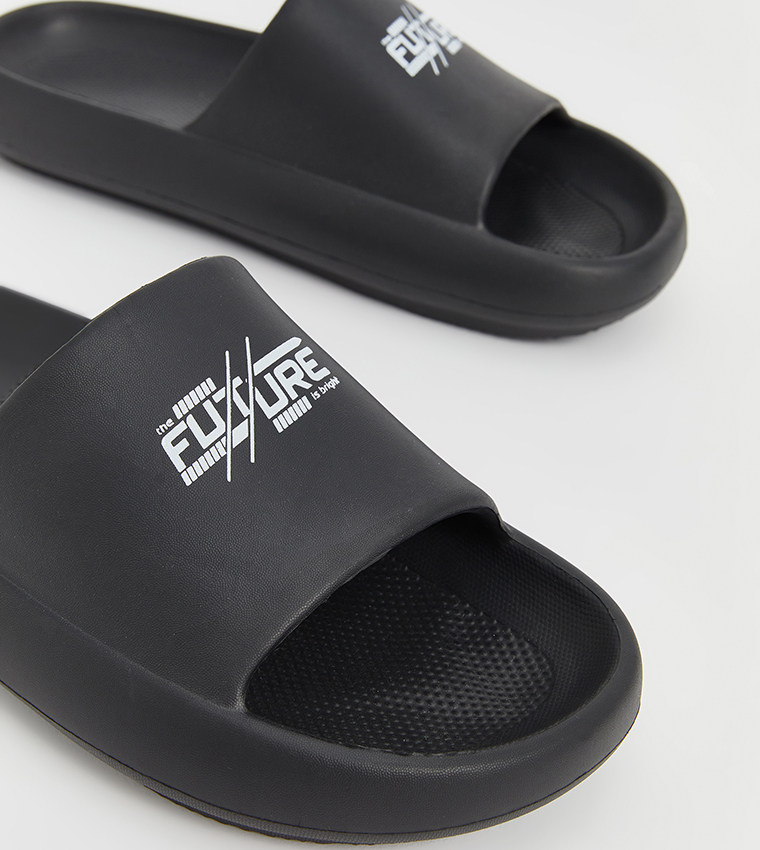 Printed Open-Toe Slides