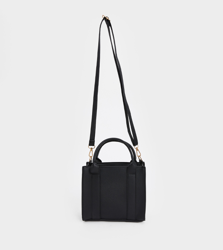 Zippered Mini Satchel Bag