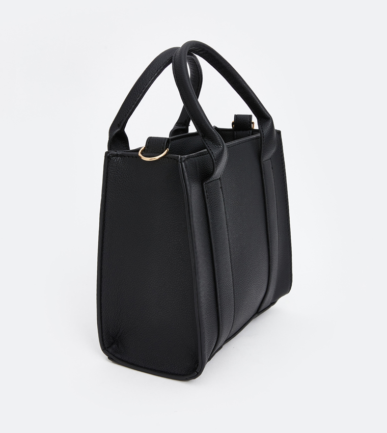 Zippered Mini Satchel Bag