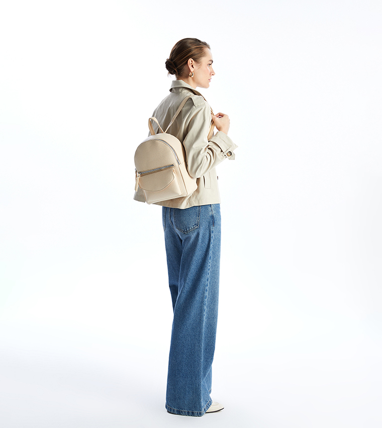 Textured Backpack