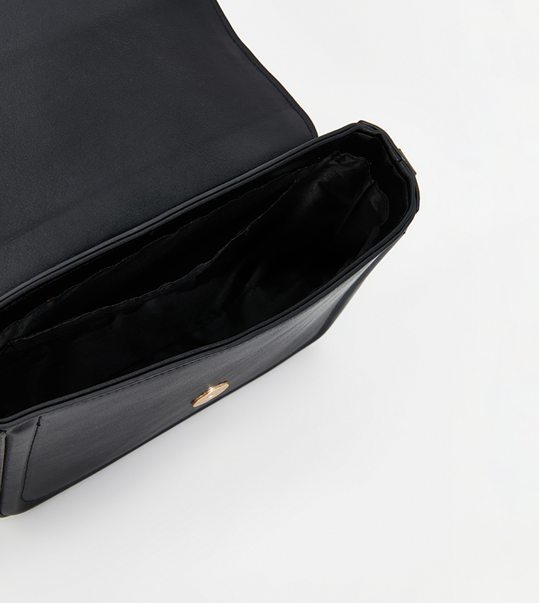 Textured Zippered Mini Bag