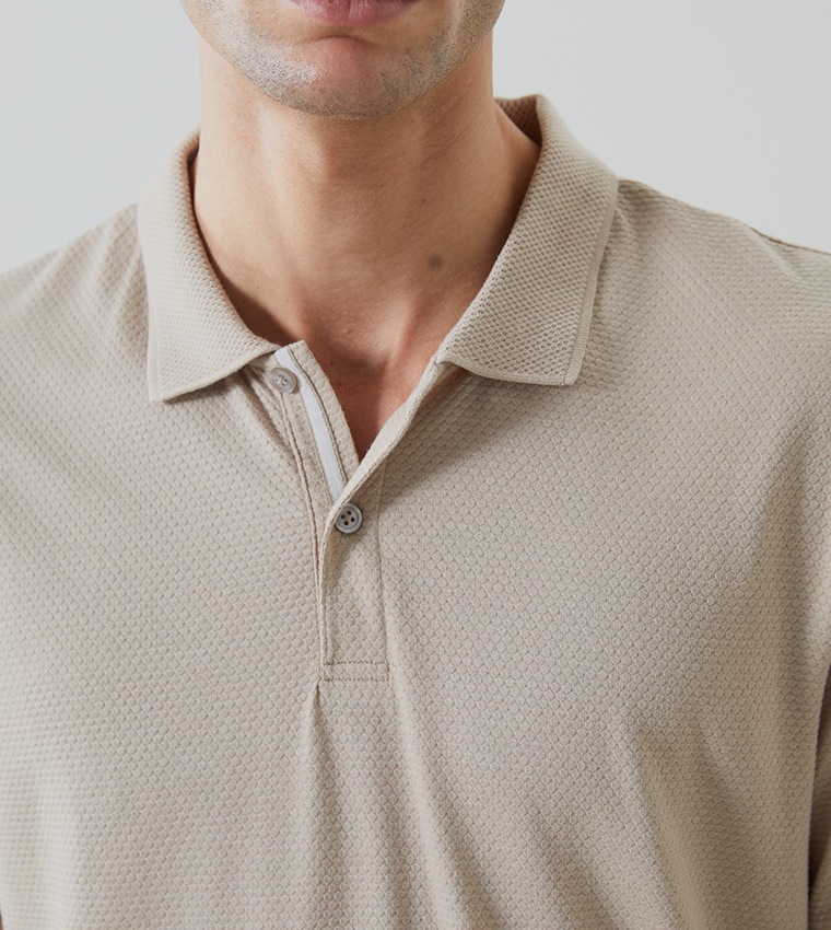 Solid Short Sleeves Polo T-Shirt