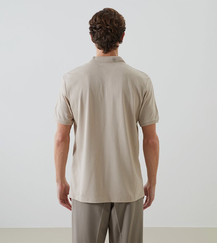 Solid Short Sleeves Polo T-Shirt