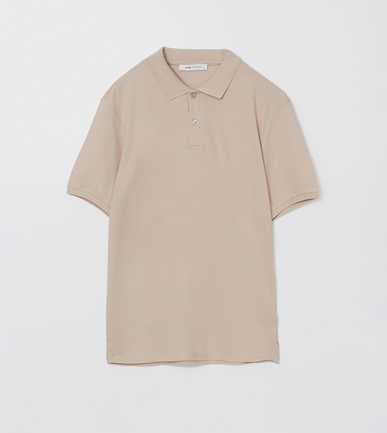Solid Short Sleeves Polo T-Shirt