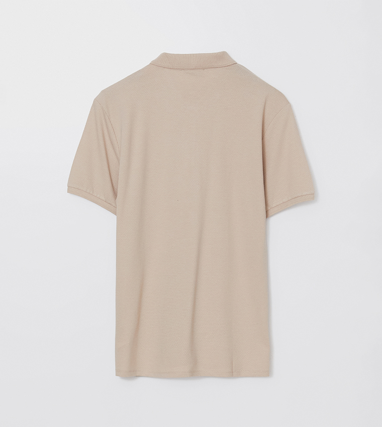 Solid Short Sleeves Polo T-Shirt