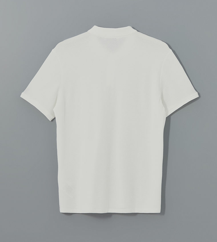 Solid Short Sleeves Polo T-Shirt