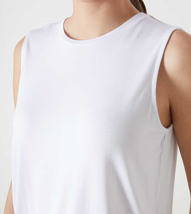 Crew Neck Tank Top