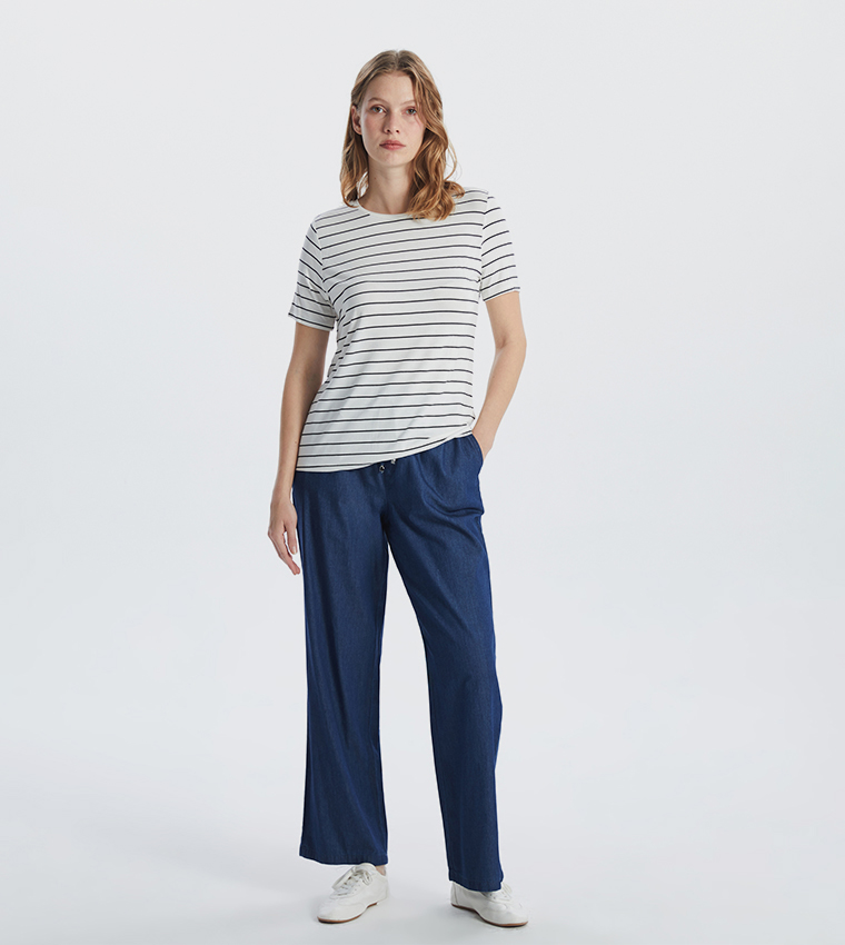 Striped Short Sleeves T-Shirt