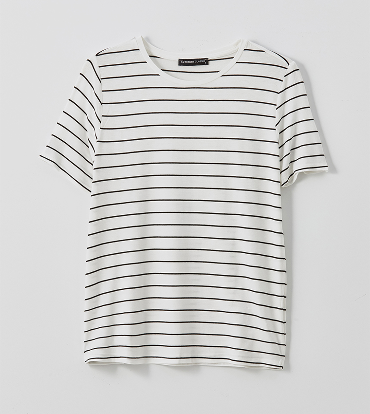 Striped Short Sleeves T-Shirt