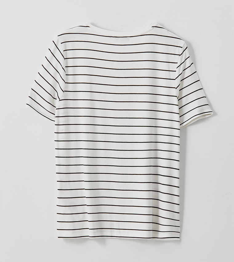 Striped Short Sleeves T-Shirt