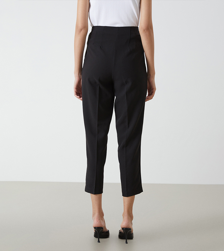 Seam Detail Slim Fit Trousers
