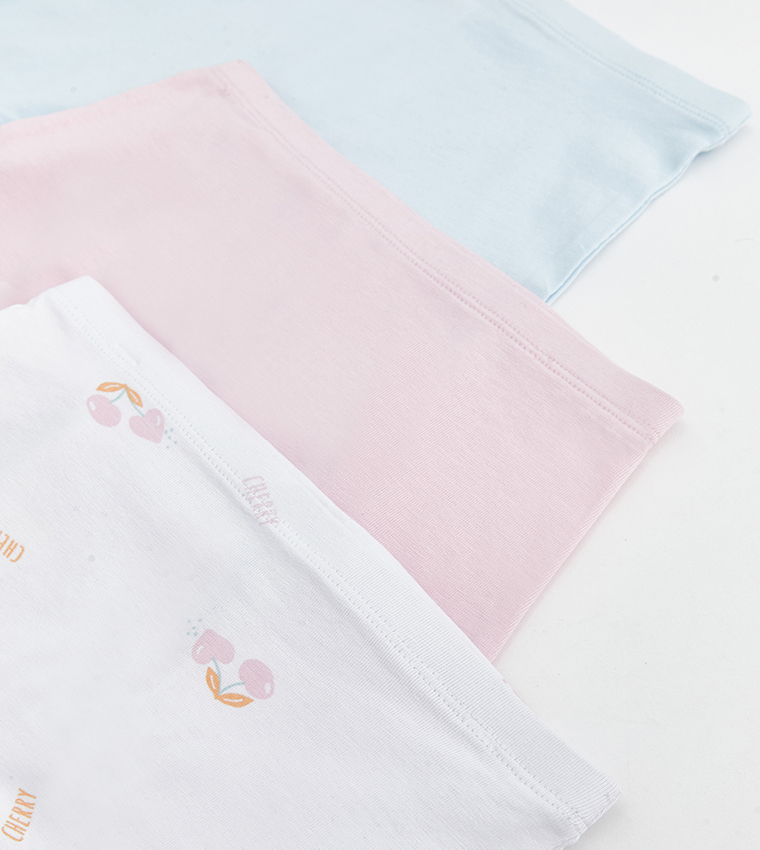3-Pack Elastic Waist Boy Shorts
