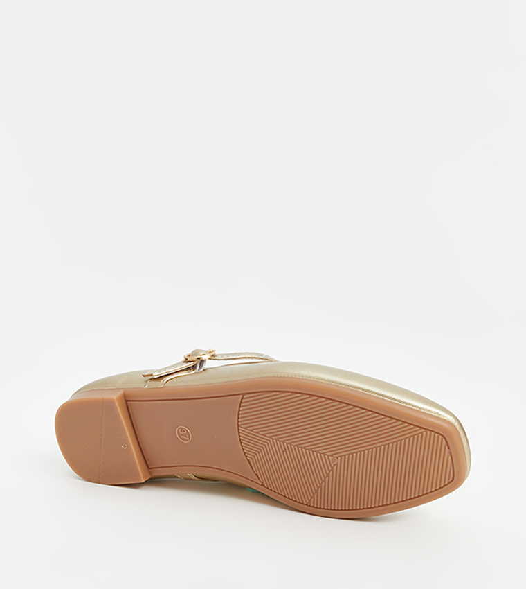 Leather Look Mary Jane Shoes