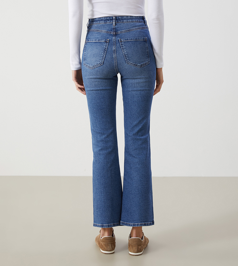 Mars High Waist Flared Jeans