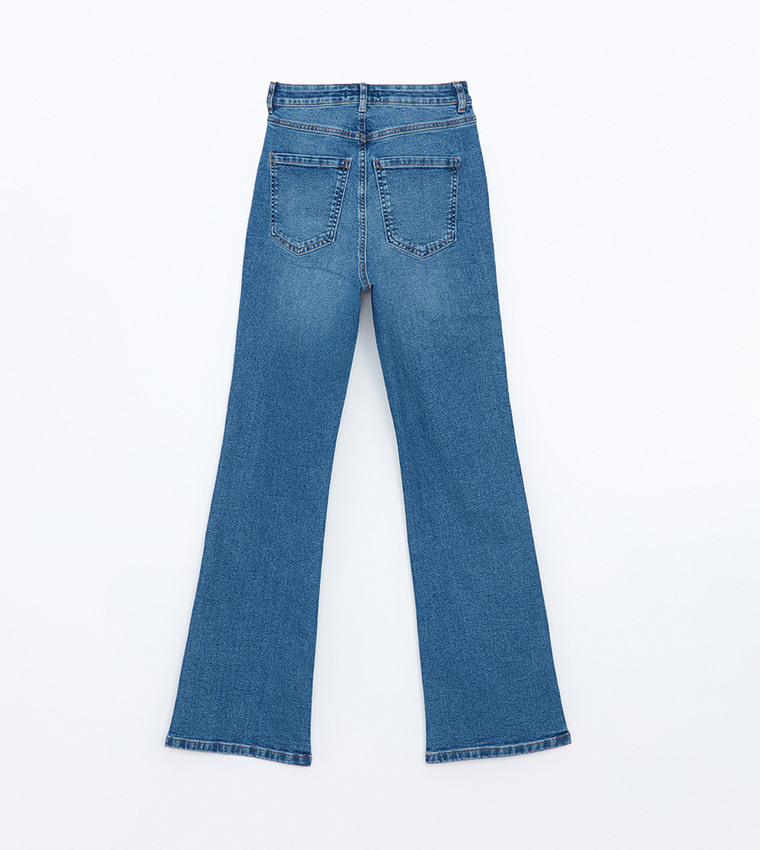 Mars High Waist Flared Jeans