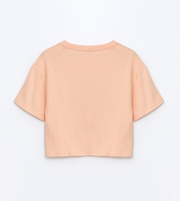 Stitch Printed Short Sleeves T-Shirt