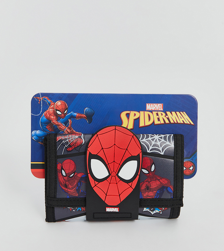 Spiderman Wallet with Lanyard