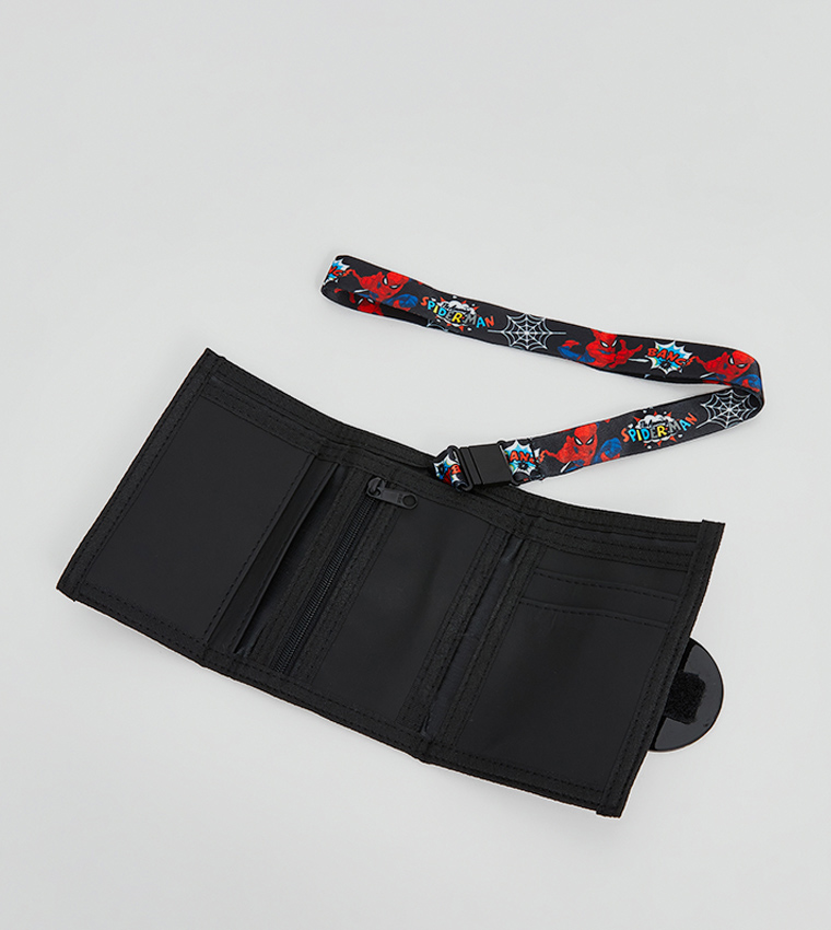 Spiderman Wallet with Lanyard