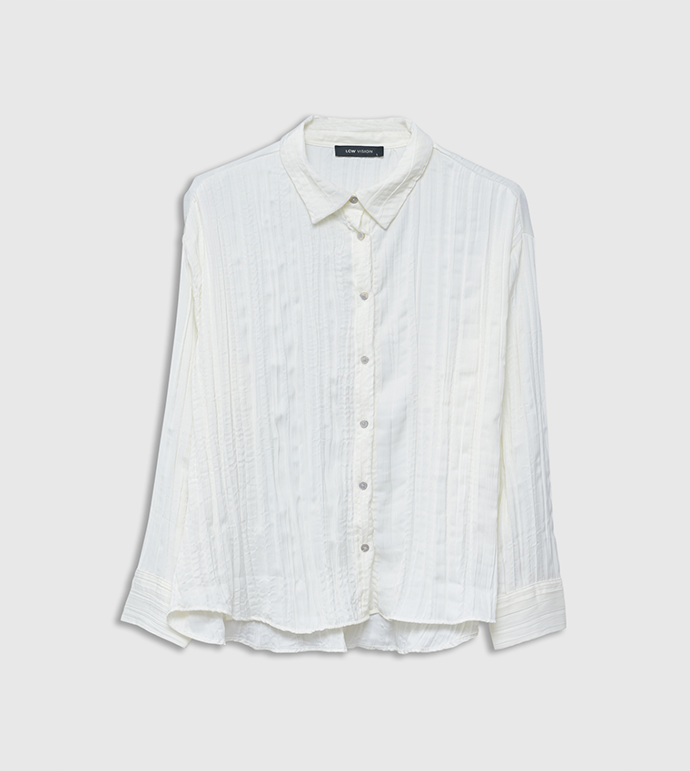 Textured Long Sleeves Shirt
