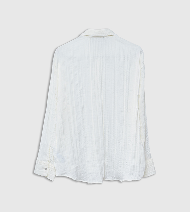 Textured Long Sleeves Shirt