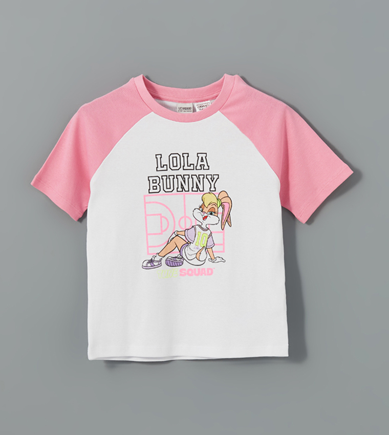Lola Bunny Printed Short Sleeves Clothing Set