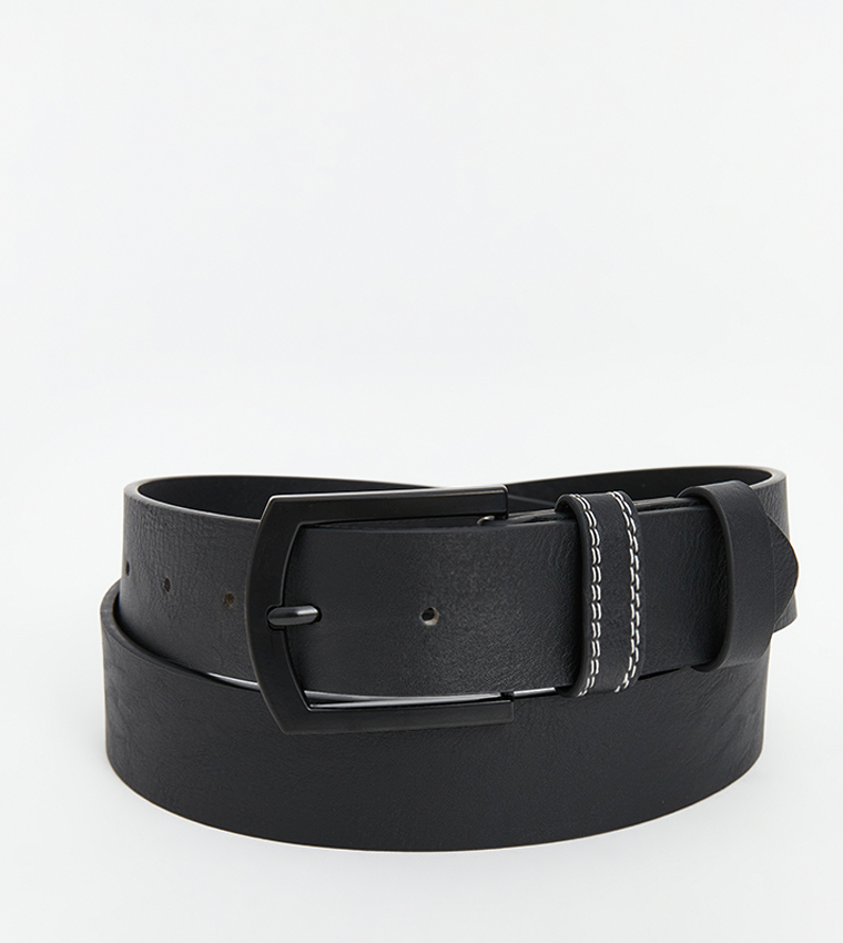 Solid Buckle Belt