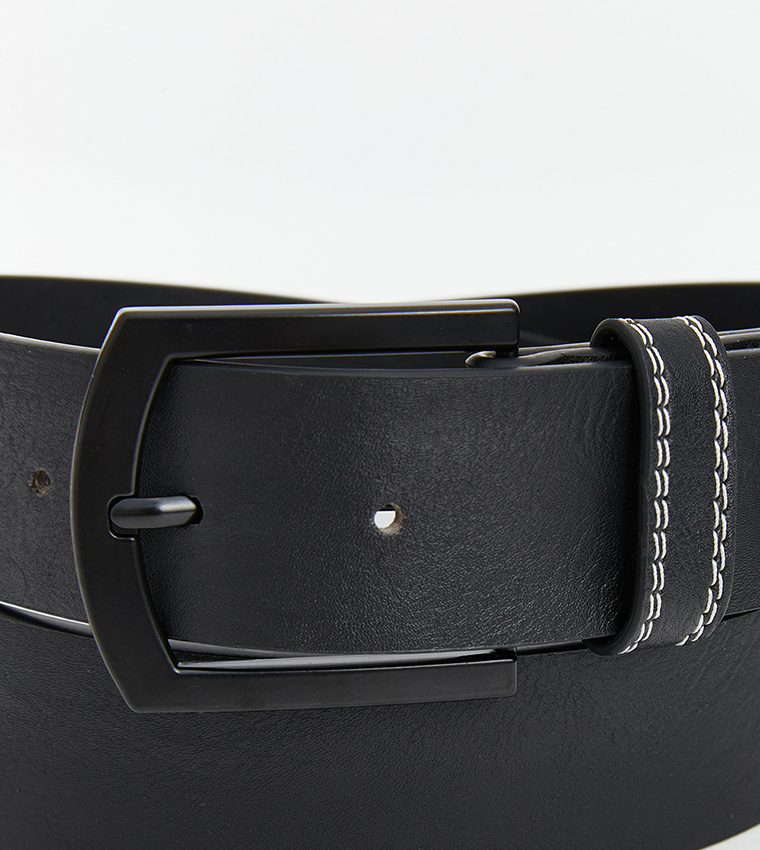 Solid Buckle Belt
