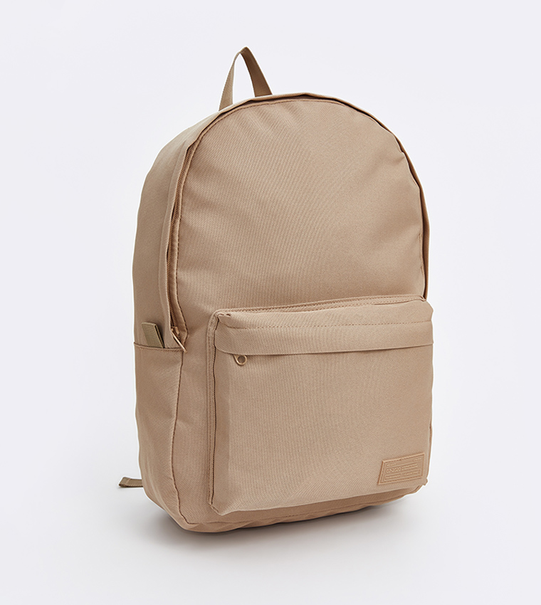 Zip-Closure Compartment Backpack