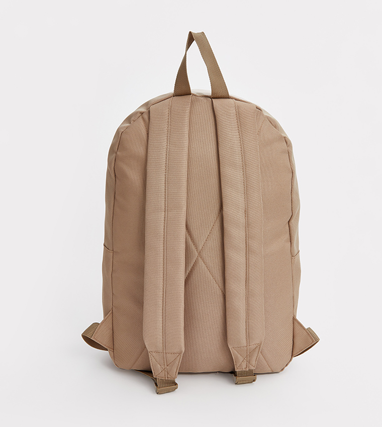 Zip-Closure Compartment Backpack