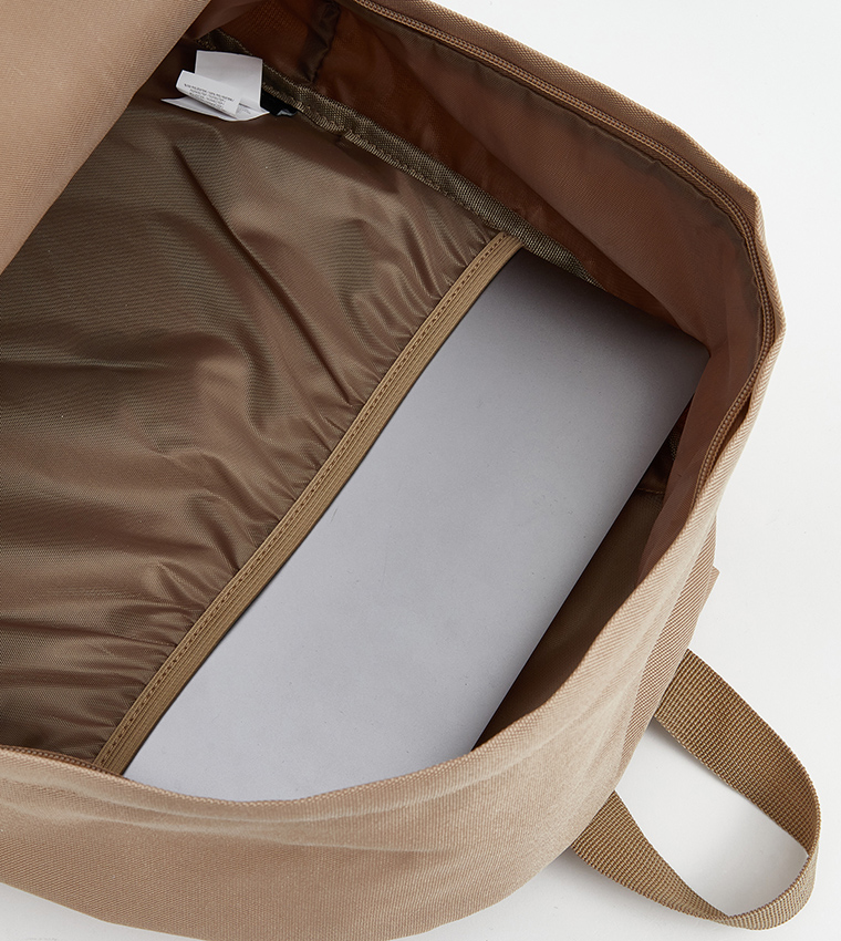 Zip-Closure Compartment Backpack
