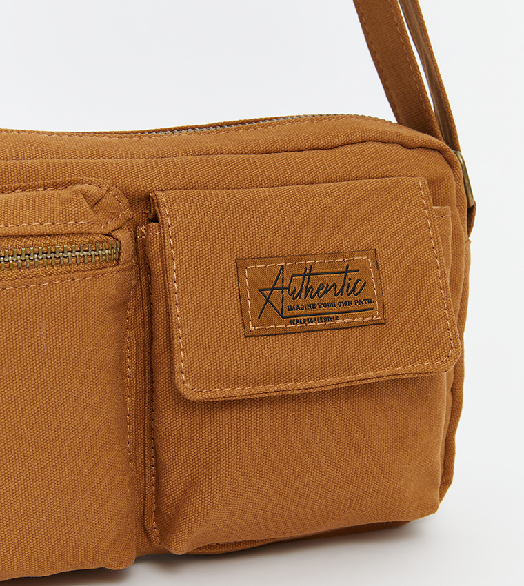 Multi-Compartment Crossbody Bag