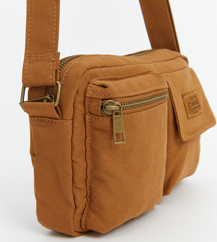 Multi-Compartment Crossbody Bag