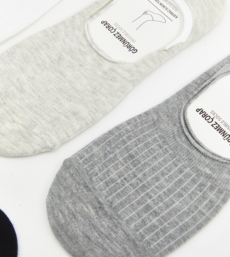 Pack of 5 No Show Socks