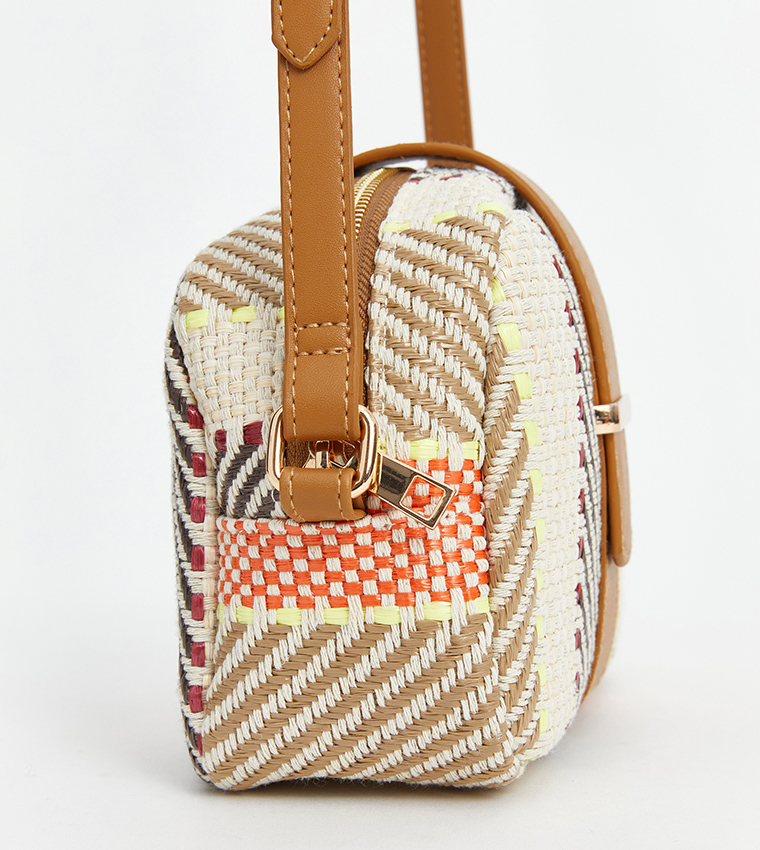 Patterned Crossbody Bag