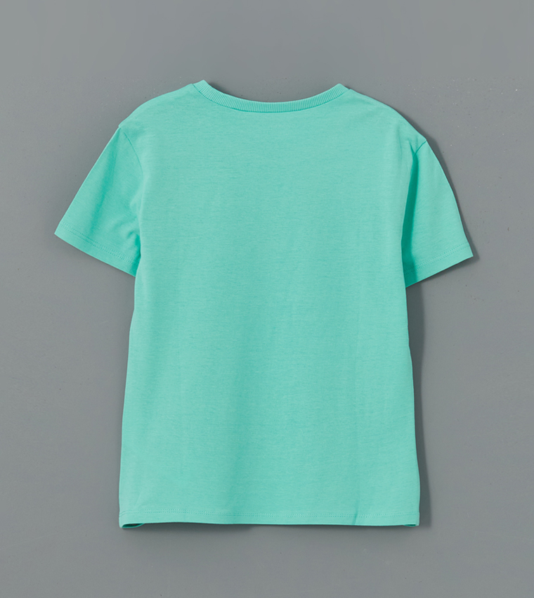 Pack of 2 Printed Short Sleeves T-Shirts